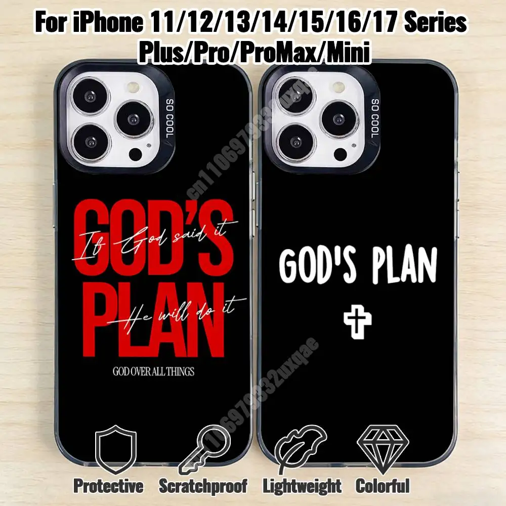 God's Plan Blessing Words Phone Case for iPhone 17 16 15 Max Mini 14 13 Pro Plus 12 11 X XS Air IMD Cover
God's Plan Blessing Words Phone Case for iPhone 17 16 15 Max Mini 14 13 Pro Plus 12 11 X XS Air IMD Cover