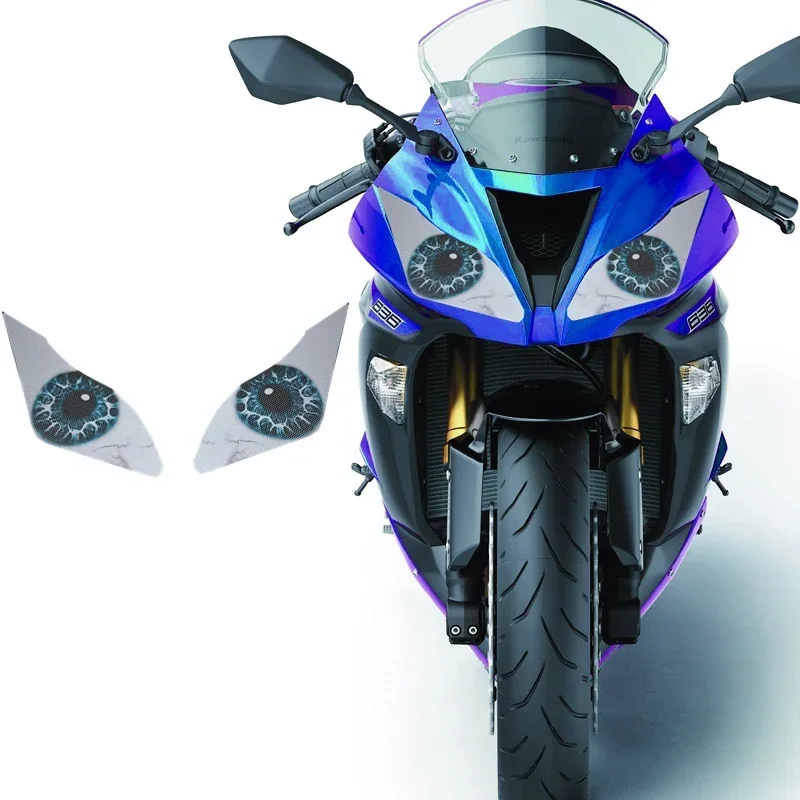 Для KAWASAKI NINJA 250 300 аксессуары для мотоциклов, передний обтекатель, наклейка на фару, защитная наклейка NINJA 250 NINJA 300-4
Для KAWASAKI NINJA 250 300 аксессуары для мотоциклов, передний обтекатель, наклейка на фару, защитная наклейка NINJA 250 NINJA 300-4