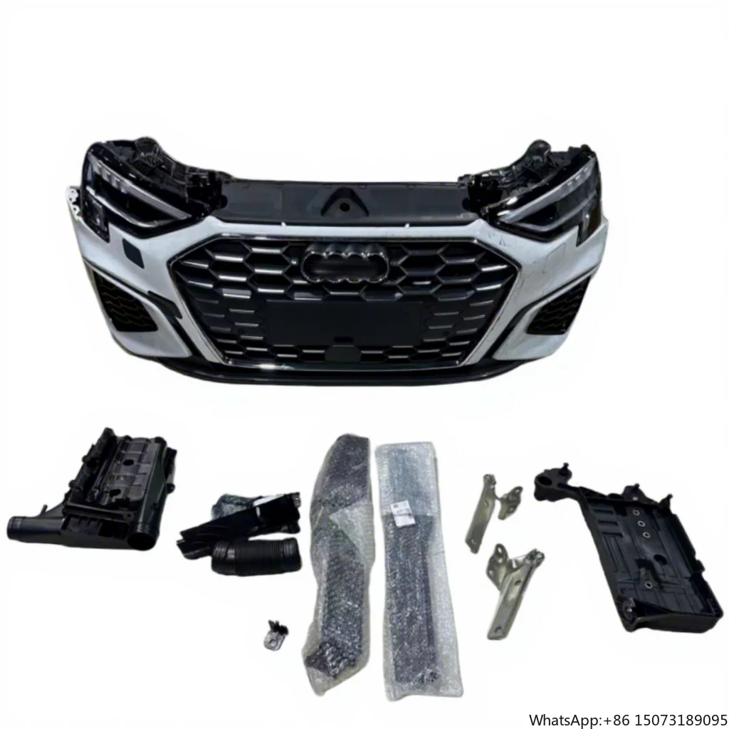 For 2020-2023 for A3 Front Bumper with Grille Car Bumper Body Kit Front Nose
For 2020-2023 for A3 Front Bumper with Grille Car Bumper Body Kit Front Nose