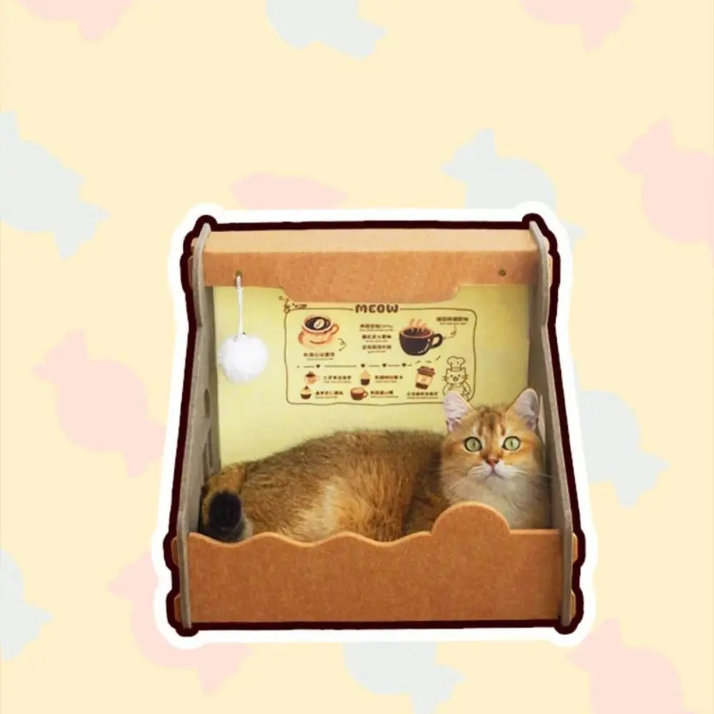 Cat Play Rest Safety Felt Cat Nest Non Occupying Semi Closed Cat House Scratch Resistant Foldable Pet Toy Bed Cat Play
Cat Play Rest Safety Felt Cat Nest Non Occupying Semi Closed Cat House Scratch Resistant Foldable Pet Toy Bed Cat Play