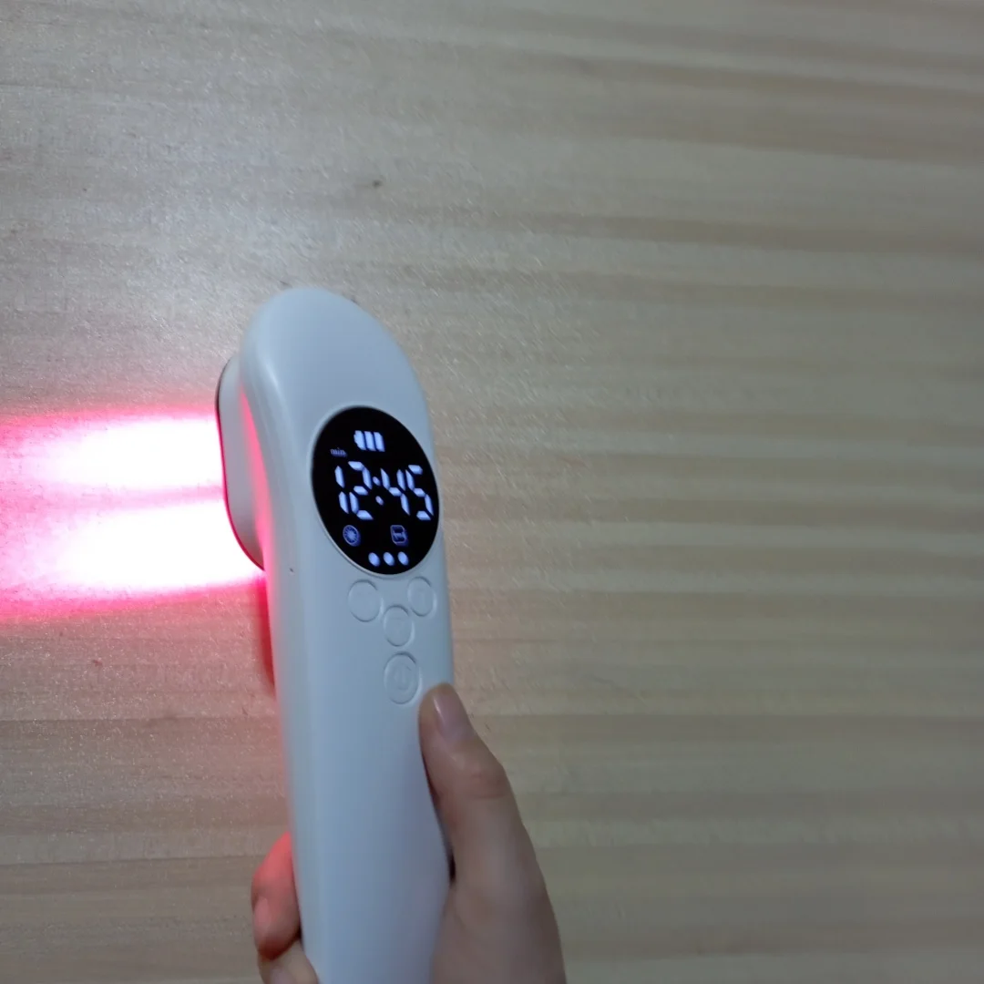 650nm 808nm Handheld Red Light Therapy Device Semiconductor Laser Physiotherapy Instrument Back Joint Pain Relief
650nm 808nm Handheld Red Light Therapy Device Semiconductor Laser Physiotherapy Instrument Back Joint Pain Relief