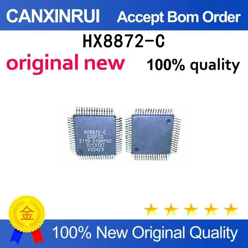 (5-100 pieces)New stock HX8872-C 030FCG TQFP-64
(5-100 pieces)New stock HX8872-C 030FCG TQFP-64