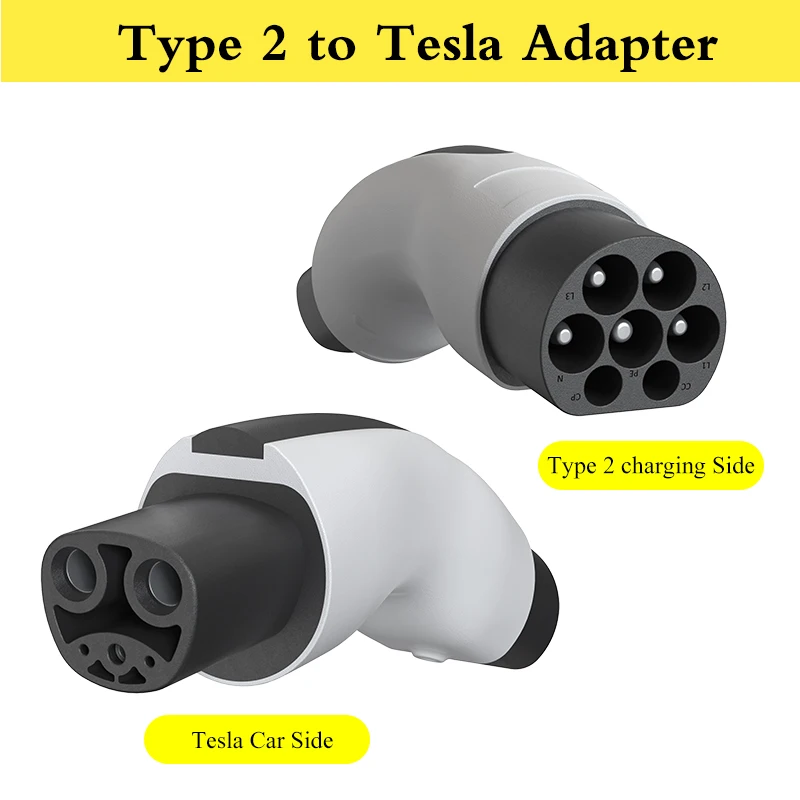 IEC 62196 Type 2 to tesla Electric car vehicle AC EV Charger Adapter J1772 Type 1 GBT charging side 32A 7KW Connector
IEC 62196 Type 2 to tesla Electric car vehicle AC EV Charger Adapter J1772 Type 1 GBT charging side 32A 7KW Connector