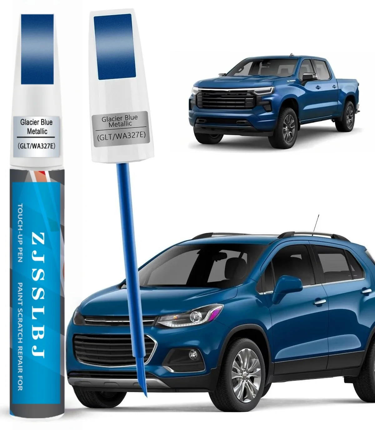GLT/WA327E Glacier/Bright Blue Touch Up Paint for Chevy,Quick Easy Fix Scratch Repair Compatible with Chevrolet/Silverado/Colora
GLT/WA327E Glacier/Bright Blue Touch Up Paint for Chevy,Quick Easy Fix Scratch Repair Compatible with Chevrolet/Silverado/Colora