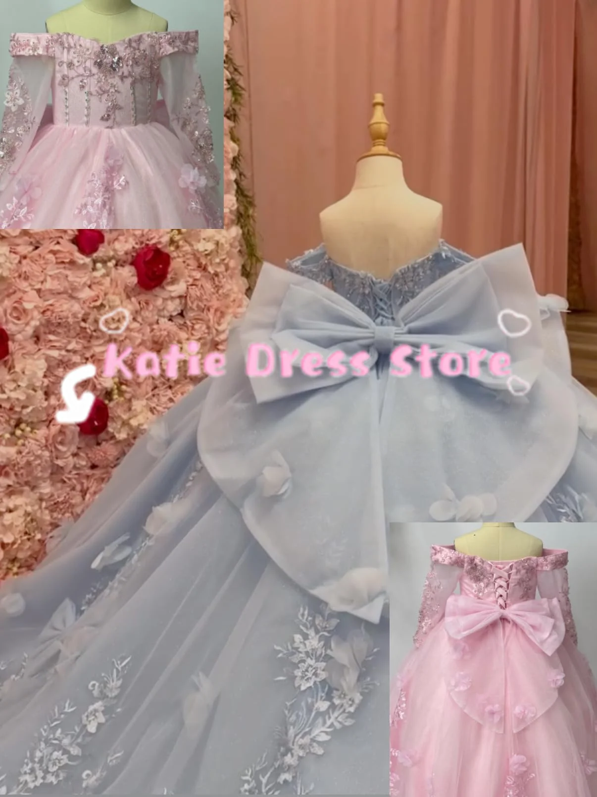 Элегантное индивидуальное платье для девочки на свадьбу, из тюля, пышное, с бантами и аппликациями, для детского дня рождения, первого причастия, бальное платье
Элегантное индивидуальное платье для девочки на свадьбу, из тюля, пышное, с бантами и аппликациями, для детского дня рождения, первого причастия, бальное платье