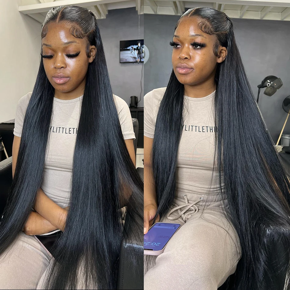 13x4 HD Lace Front Human Hair Wig Straight 13x6 Transparent Lace Frontal Wigs For Women PrePlucked Glueless Lace Human Hair Wig
13x4 HD Lace Front Human Hair Wig Straight 13x6 Transparent Lace Frontal Wigs For Women PrePlucked Glueless Lace Human Hair Wig