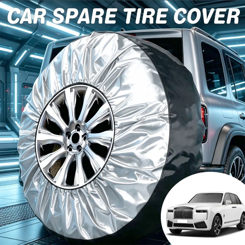 For Rolls-Royce Phantom Ghost Cullinan Wraith Dawn Silver-Spirit 4PCS Car Tire Cover Spare Wheel Dustproof Protector
For Rolls-Royce Phantom Ghost Cullinan Wraith Dawn Silver-Spirit 4PCS Car Tire Cover Spare Wheel Dustproof Protector