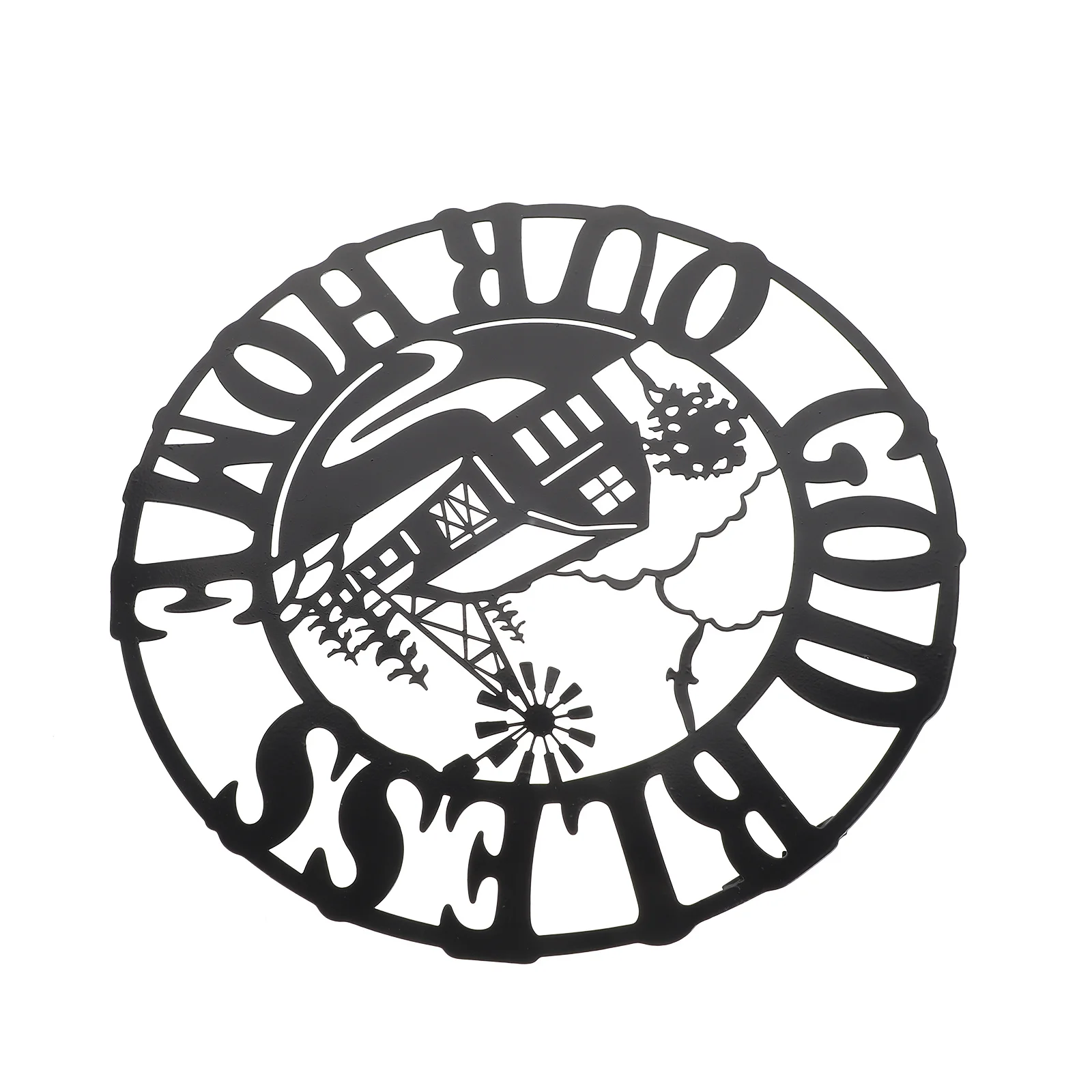 1pc House Wall Decor Wall Ornament Iron Craft Hollow-Out Home Hanging Ornament Garden Adornment Decorative Pendant
1pc House Wall Decor Wall Ornament Iron Craft Hollow-Out Home Hanging Ornament Garden Adornment Decorative Pendant