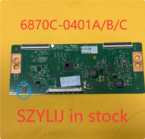 Good quality for 6870C-0401A 6870C-0401B 6870C-0401C E15063094V-0 T-CON board for LC470EUN 32/42/47
Good quality for 6870C-0401A 6870C-0401B 6870C-0401C E15063094V-0 T-CON board for LC470EUN 32/42/47