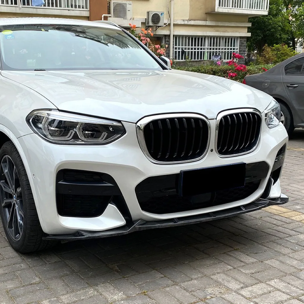 For BMW X3 X4 G01 G02 Pre Facelift M Pack 2018--2021 Accessories Front Bumper Lip Spoiler Splitter Upgrade Kit
For BMW X3 X4 G01 G02 Pre Facelift M Pack 2018--2021 Accessories Front Bumper Lip Spoiler Splitter Upgrade Kit