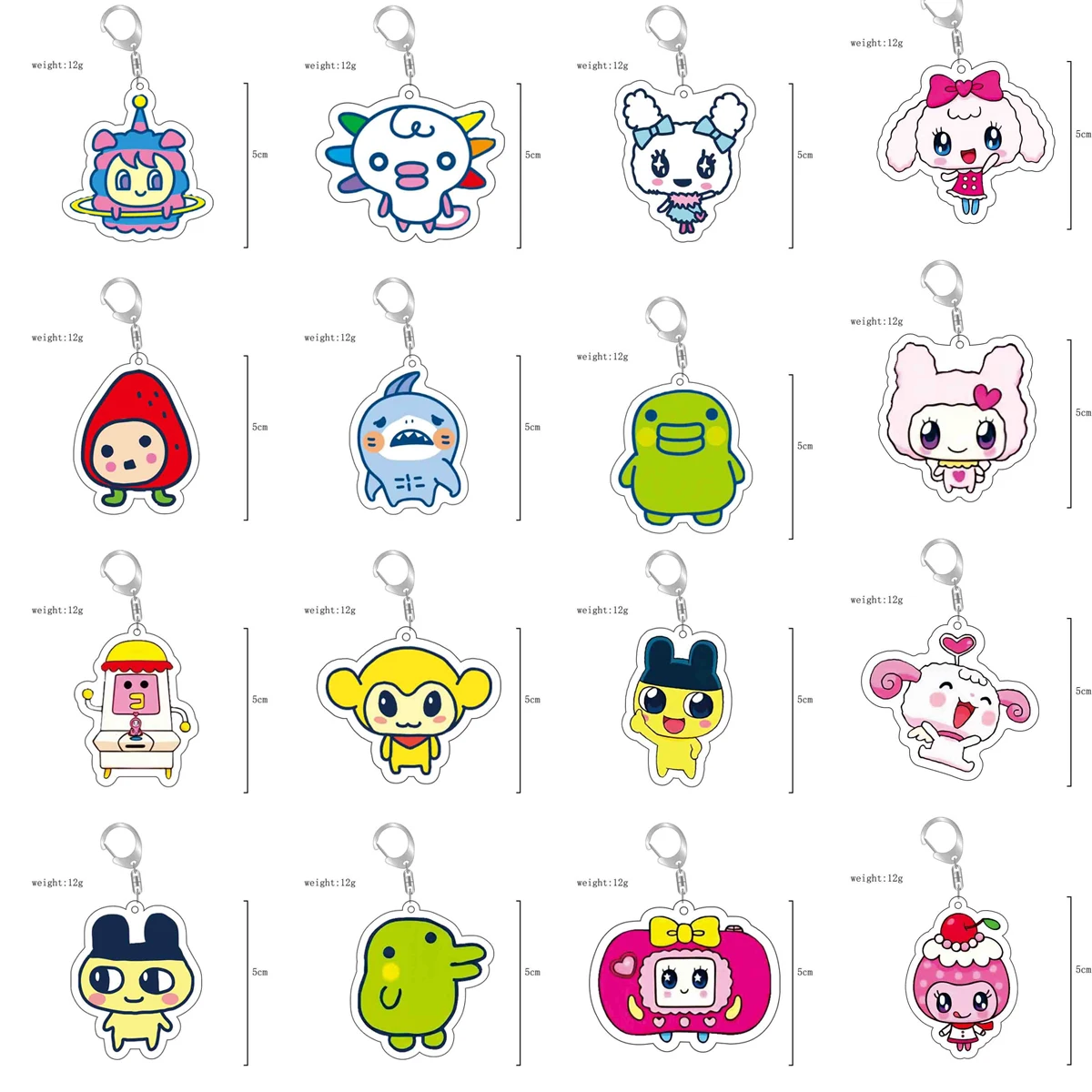 Cute Tamagotchi Acrylic Keychain Retro Digital Pet Bag Charm Anime Peripheral 5cm Collectible Ornament Gift Girls Multi-Design
Cute Tamagotchi Acrylic Keychain Retro Digital Pet Bag Charm Anime Peripheral 5cm Collectible Ornament Gift Girls Multi-Design