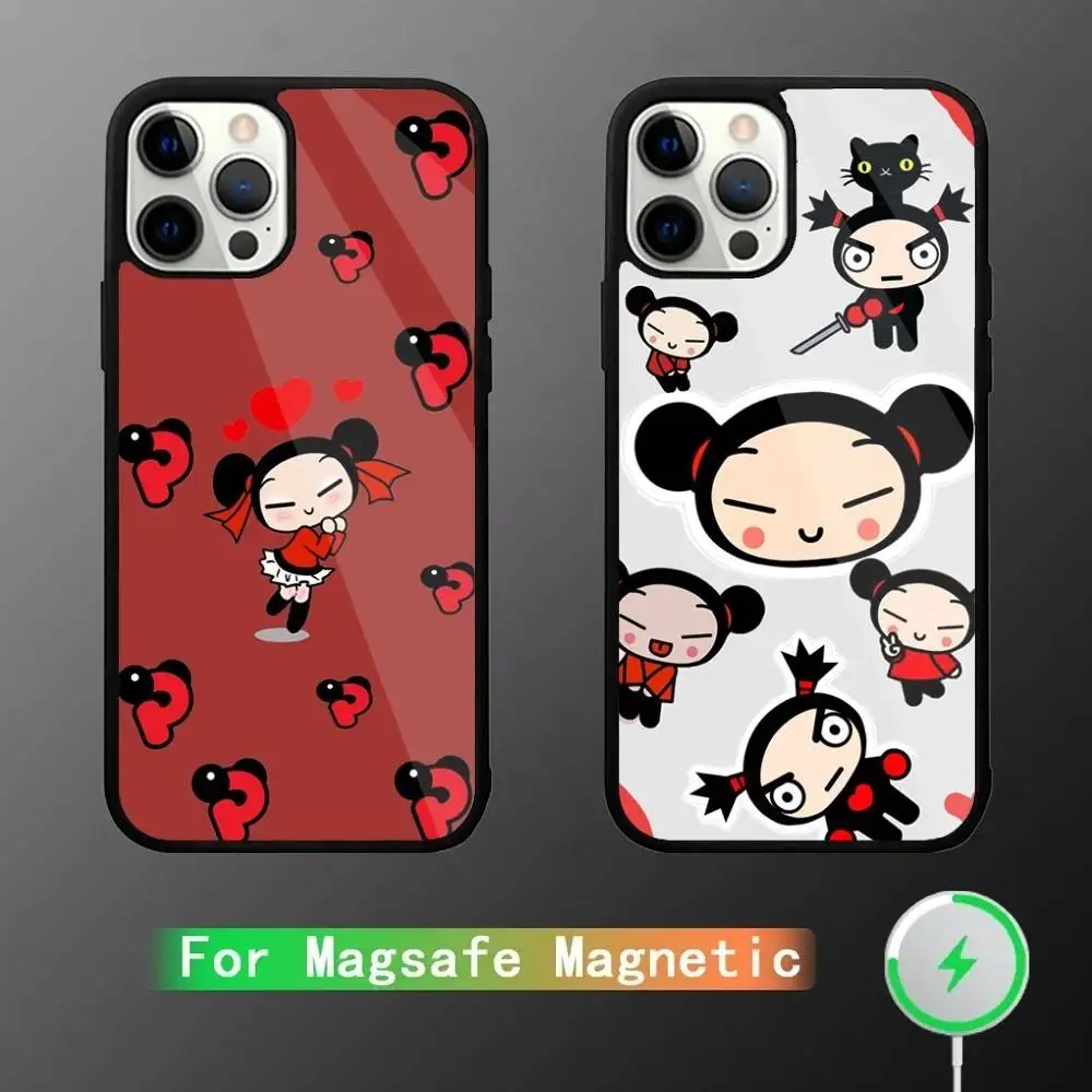 Pucca Cute Love Phone Case For iPhone 16,15,14,13,12,11,Pro,Max,Plus,Mini,SE New Magsafe Magnetic Wireless Charging
Pucca Cute Love Phone Case For iPhone 16,15,14,13,12,11,Pro,Max,Plus,Mini,SE New Magsafe Magnetic Wireless Charging