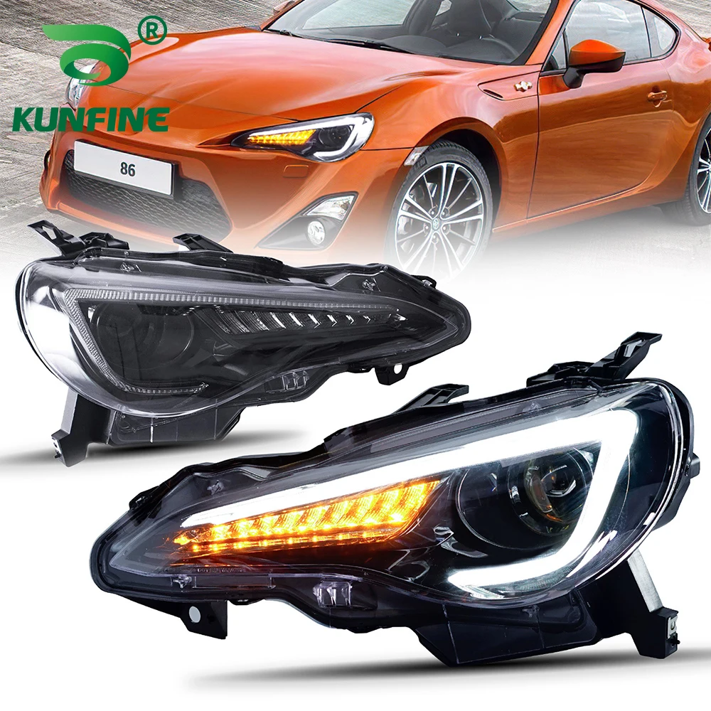 Пара автомобильных стайлинговых фар в сборе для Toyota 86 SUBARU BRZ 2012-2018, светодиодные фары, детали тюнингового света Plug And Play
Пара автомобильных стайлинговых фар в сборе для Toyota 86 SUBARU BRZ 2012-2018, светодиодные фары, детали тюнингового света Plug And Play