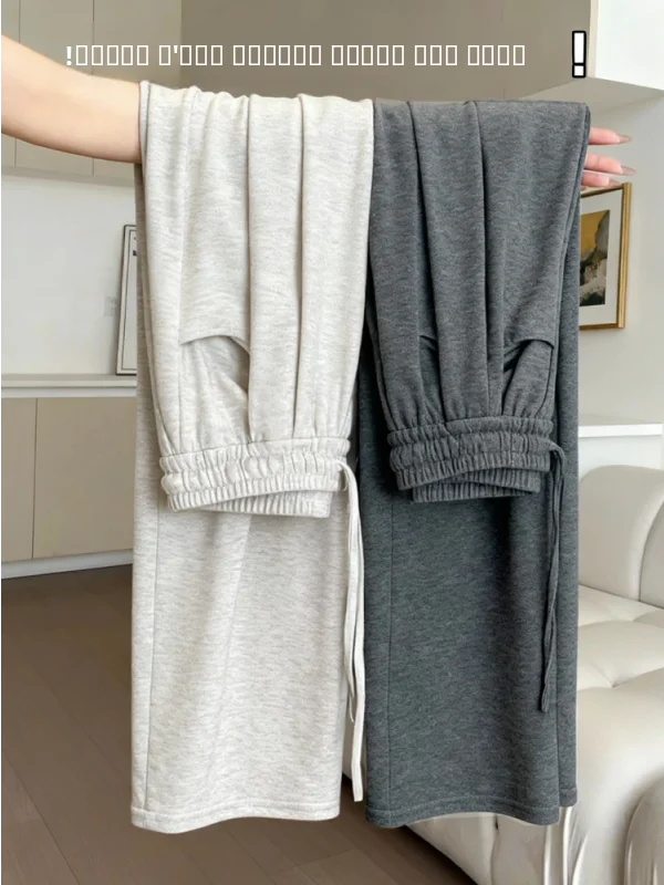 Женские повседневные брюки свободного кроя с высокой талией и широкими штанинами в корейском стиле, комфортные и расслабленные
Женские повседневные брюки свободного кроя с высокой талией и широкими штанинами в корейском стиле, комфортные и расслабленные