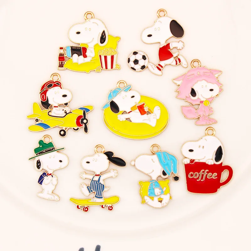 9pcs Cartoon Charm for Jewelry Making Enamel Necklace Pendant Bracelet Phone Accessories Alloy Metal Gold Plated
9pcs Cartoon Charm for Jewelry Making Enamel Necklace Pendant Bracelet Phone Accessories Alloy Metal Gold Plated