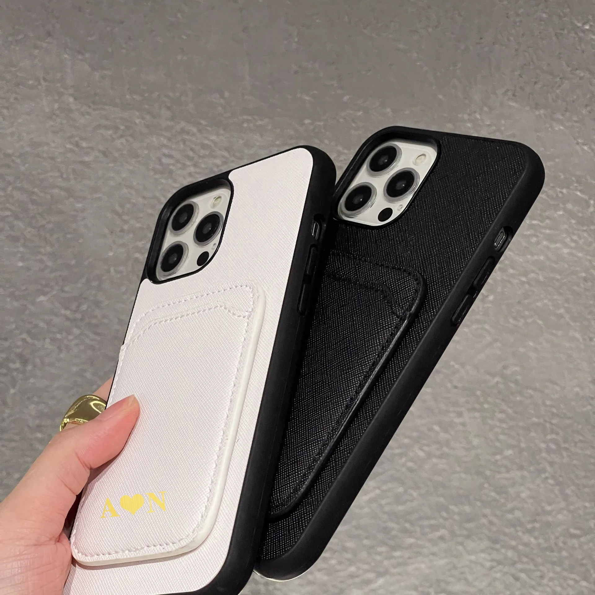 Customized Name Letters Leather Card Holder Phone Case For iPhone 14 13 Pro Max 12 11 XR X XS 7 8 Plus Soft Cover
Customized Name Letters Leather Card Holder Phone Case For iPhone 14 13 Pro Max 12 11 XR X XS 7 8 Plus Soft Cover