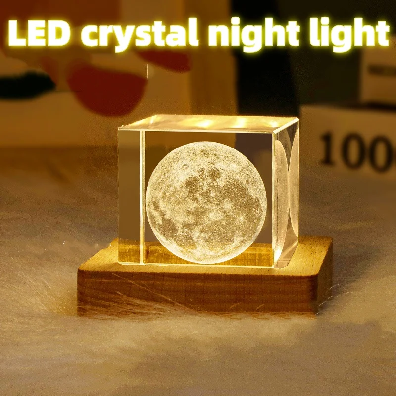 6CM Luminous Crystal Cube Table Night Lamp 3D LED Starry Square Glass Bedroom Decoration Romantic Kids Wedding Birthday Gift
6CM Luminous Crystal Cube Table Night Lamp 3D LED Starry Square Glass Bedroom Decoration Romantic Kids Wedding Birthday Gift