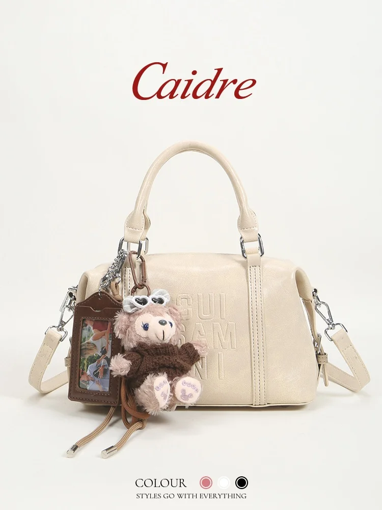 Caidre Women's 2026 New Style Bowling Handbag Commuter Shoulder Crossbody Boston Pillow Bag Soft Polyester Zipper Closure
Caidre Women's 2026 New Style Bowling Handbag Commuter Shoulder Crossbody Boston Pillow Bag Soft Polyester Zipper Closure