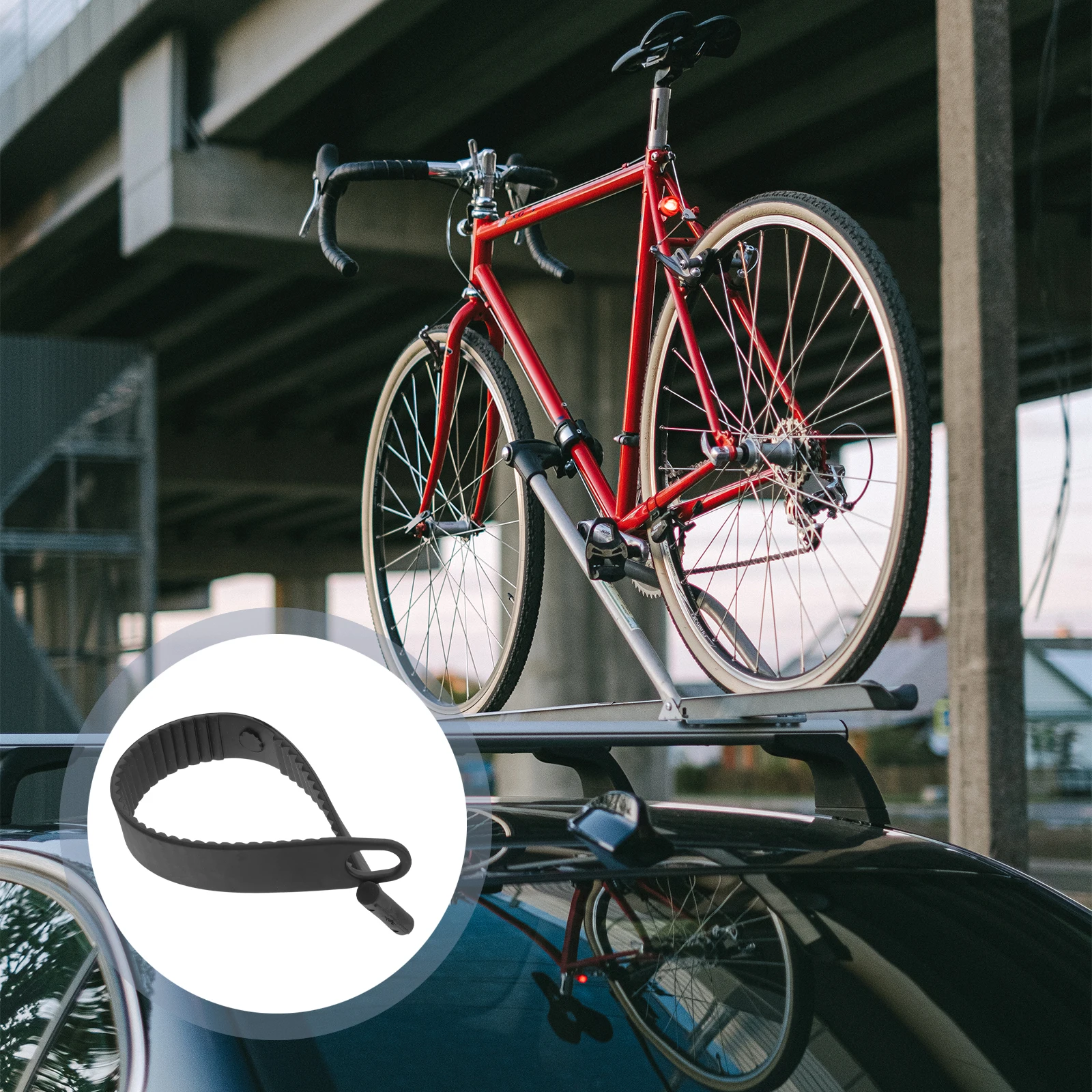 1pcs Bicycle Rack Straps Outdoor Bike Tie Down Cargo Fixed Elastic Sturdy Riding Multi Use Rubber Belts Bike Luggage Strap
1pcs Bicycle Rack Straps Outdoor Bike Tie Down Cargo Fixed Elastic Sturdy Riding Multi Use Rubber Belts Bike Luggage Strap