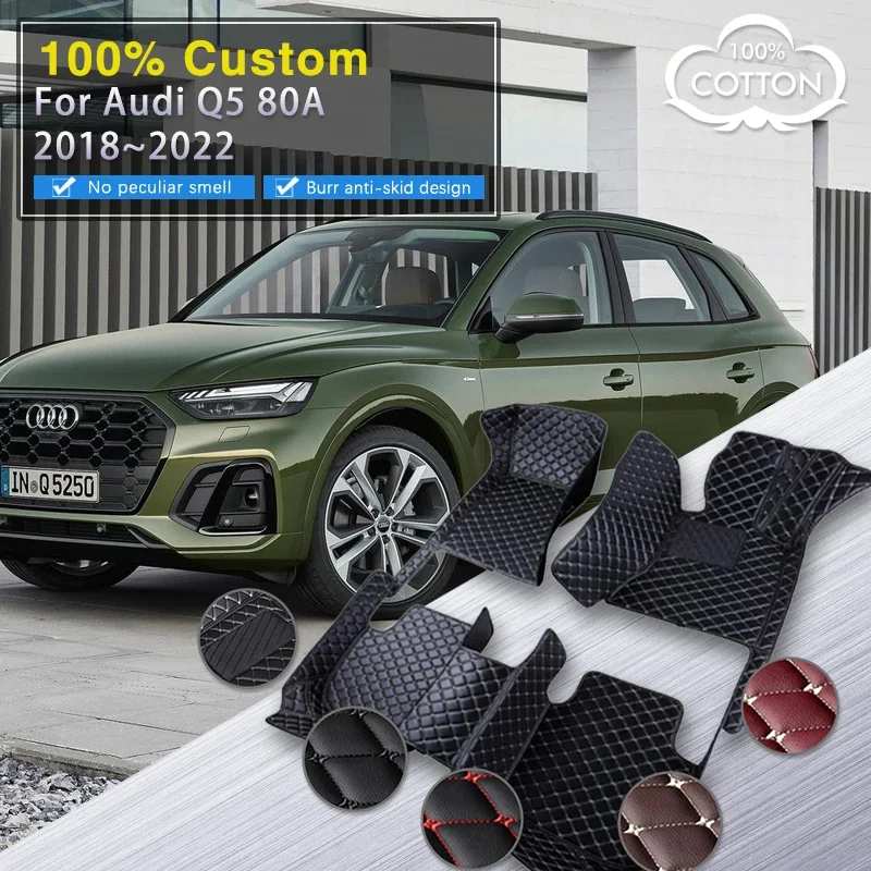 Quality RHD Car Mats For Audi Q5 80A MK2 2018-2022 Durable Luxury Leather Rug Anti Dirt Carpet Auto Floor Mat Set Car Interior A
Quality RHD Car Mats For Audi Q5 80A MK2 2018-2022 Durable Luxury Leather Rug Anti Dirt Carpet Auto Floor Mat Set Car Interior A