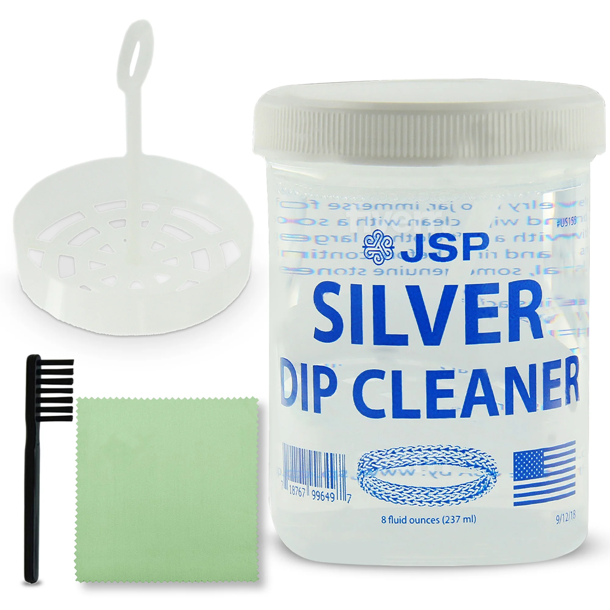 Silver Jewelry Dip Cleaner Solution
Silver Jewelry Dip Cleaner Solution