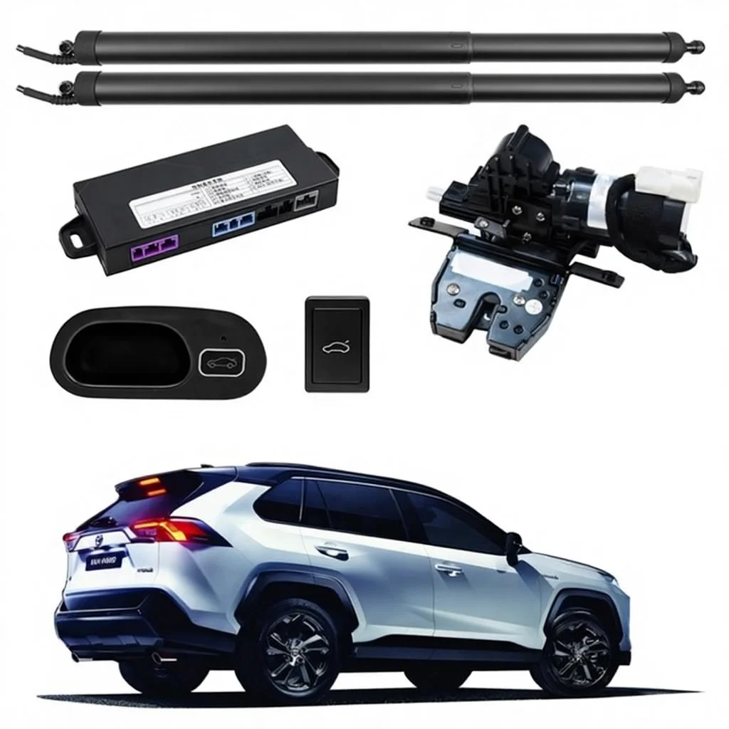 For Toyota RAV4 13-18 Electric Tailgate Lifter Intelligent Tailgate Lift Assist Power Tailgate Automotive Accessories
For Toyota RAV4 13-18 Electric Tailgate Lifter Intelligent Tailgate Lift Assist Power Tailgate Automotive Accessories