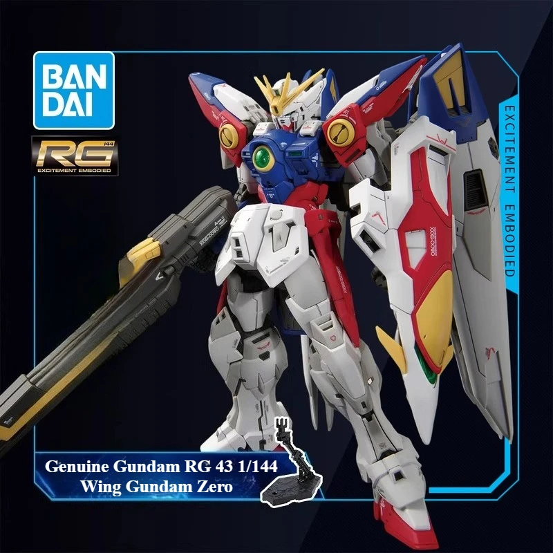 Bandai Original Gundam Plastic Model Kit RG 43 1/144 Wing Gundam Zero (Gundam W) | Gift for Boys, Holiday Gift Model Kit
Bandai Original Gundam Plastic Model Kit RG 43 1/144 Wing Gundam Zero (Gundam W) | Gift for Boys, Holiday Gift Model Kit