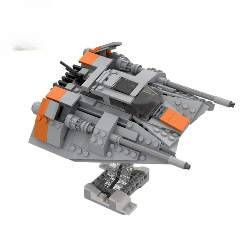 MOC-91964 Snow Flying Boat T-47 Airship Building Block DIY Creative Model Children Brain Exercise Hobby Collection Bricks Toys
MOC-91964 Snow Flying Boat T-47 Airship Building Block DIY Creative Model Children Brain Exercise Hobby Collection Bricks Toys