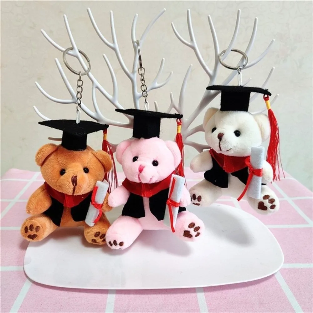 Funny Cute Graduation Bear 12cm Soft Stuffed Dr Bear Blessing Hanging Bear Pendant Desk Decor
Funny Cute Graduation Bear 12cm Soft Stuffed Dr Bear Blessing Hanging Bear Pendant Desk Decor