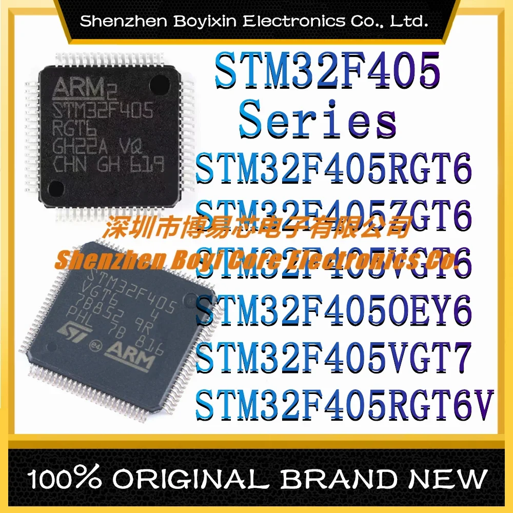STM32F405RGT6 STM32F405ZGT6 STM32F405VGT6 STM32F405OEY6 STM32F405VGT7 STM32F405RGT6V New Original Genuine
STM32F405RGT6 STM32F405ZGT6 STM32F405VGT6 STM32F405OEY6 STM32F405VGT7 STM32F405RGT6V New Original Genuine