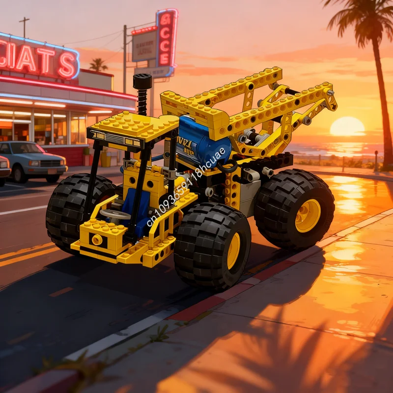 361pcs MOC Dumper Technical Model Building Blocks Construction DIY Creative Christmas Gifts Idea Education Toys Kids Brick
361pcs MOC Dumper Technical Model Building Blocks Construction DIY Creative Christmas Gifts Idea Education Toys Kids Brick
