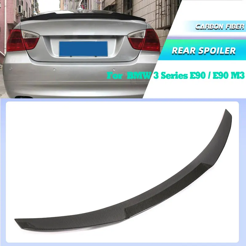Full Carbon Fiber Car Rear Trunk Spoiler Wings for BMW 3 Series E90 / E90 M3 330i Sedan 2005-2011 Rear Spoiler Boot Wing Lip
Full Carbon Fiber Car Rear Trunk Spoiler Wings for BMW 3 Series E90 / E90 M3 330i Sedan 2005-2011 Rear Spoiler Boot Wing Lip