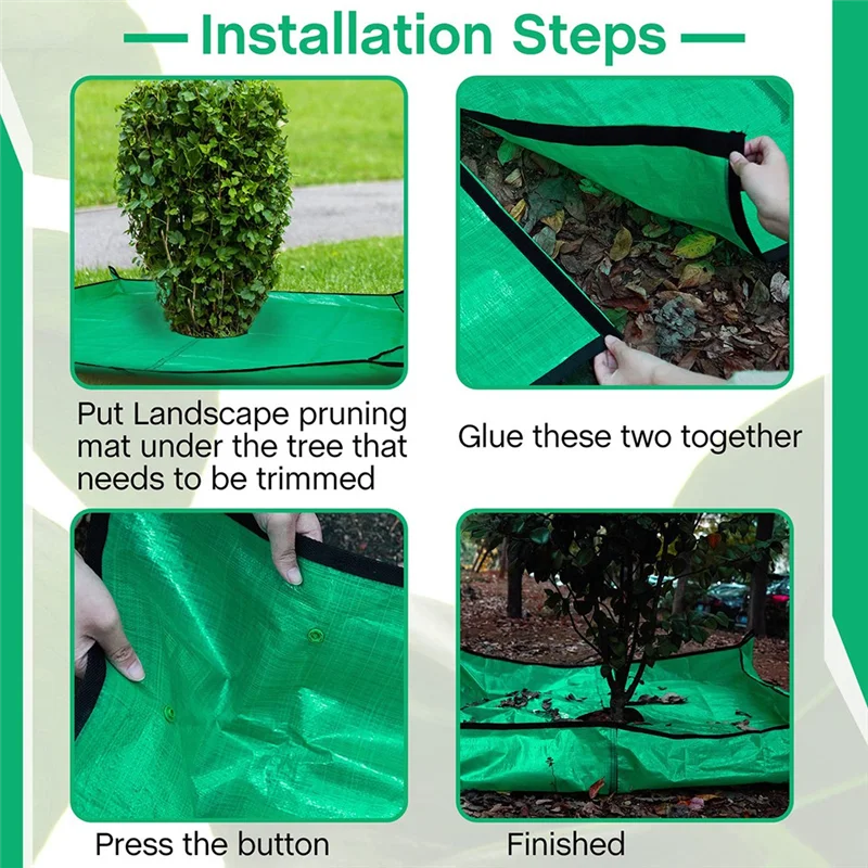 ZZ-Plant Trimming Tarp Outdoor Leaf Storage Mat Easy Clean Garden Blanket Pruning Cleanup Mat Foldable Garden Tarps
ZZ-Plant Trimming Tarp Outdoor Leaf Storage Mat Easy Clean Garden Blanket Pruning Cleanup Mat Foldable Garden Tarps