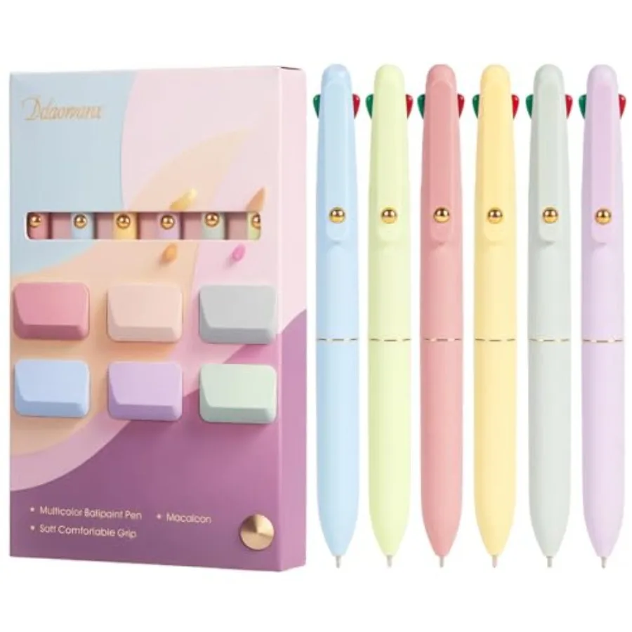 Multicolor Pens, 4-in-1 Colored Ballpoint Pen 0.5mm Fine Point Smooth Writing, Nurse Accessories for Work, Gifts for Teen Girls
Multicolor Pens, 4-in-1 Colored Ballpoint Pen 0.5mm Fine Point Smooth Writing, Nurse Accessories for Work, Gifts for Teen Girls