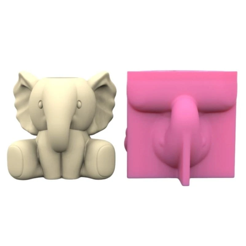 Elephant Silicone Mold Flower Pots Molds Planter Mold for DIY Lovers
Elephant Silicone Mold Flower Pots Molds Planter Mold for DIY Lovers