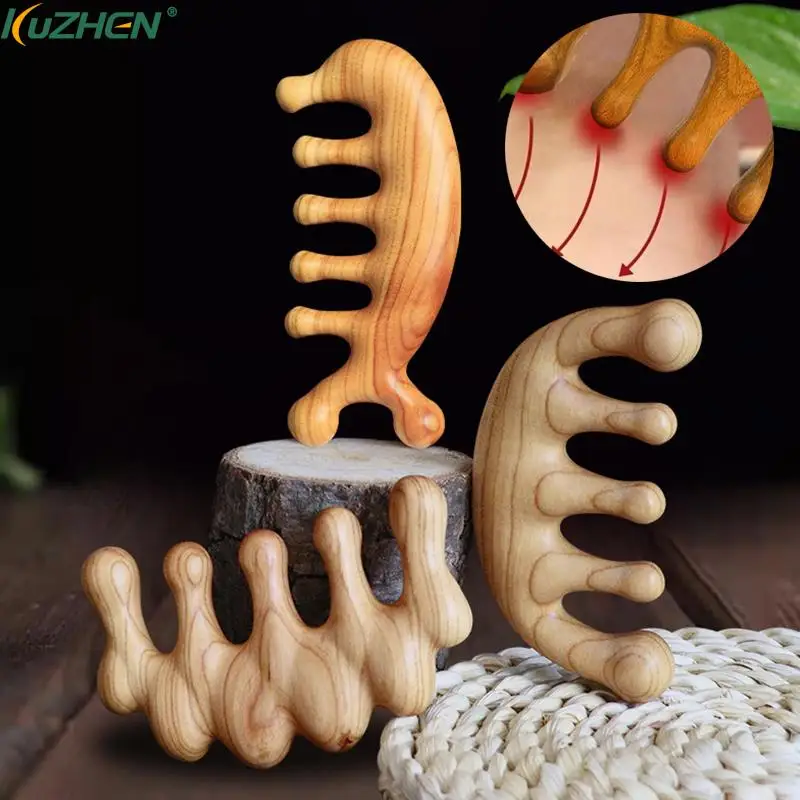 Head Meridian Massage Comb Wood Five Wide Tooth Comb Acupuncture Therapy Blood Circulation Anti-static Hair Comb For Full Body
Head Meridian Massage Comb Wood Five Wide Tooth Comb Acupuncture Therapy Blood Circulation Anti-static Hair Comb For Full Body