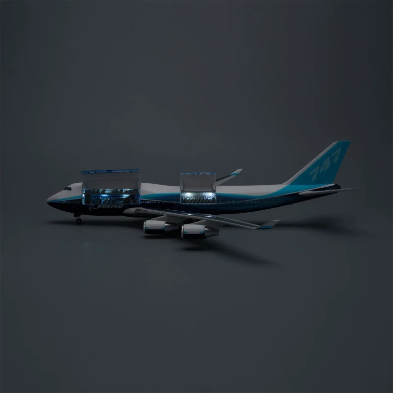 1:150 Diecast 47CM Model B747 Prototype Resin Openable Cabin Door Airplane With Light Airline Collection Decoration Display Gift
1:150 Diecast 47CM Model B747 Prototype Resin Openable Cabin Door Airplane With Light Airline Collection Decoration Display Gift