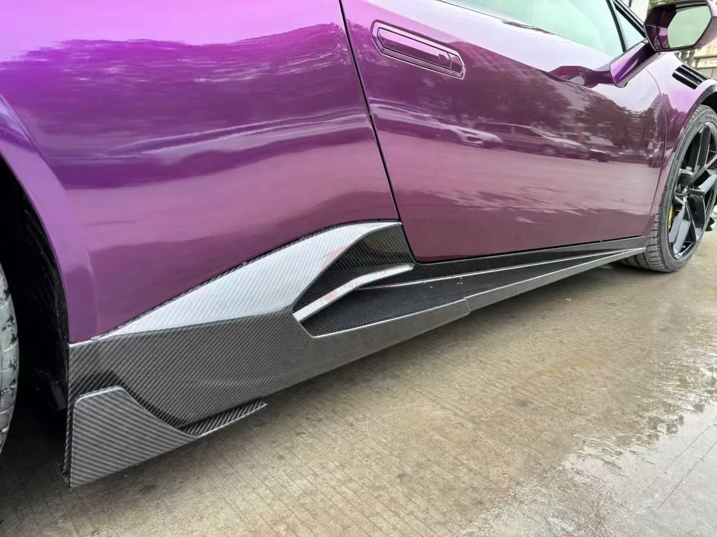 M Style Forged Carbon Fiber Side Skirt Side Spoiler for Lamborghini Huracan LP580 LP610 Bodykit
M Style Forged Carbon Fiber Side Skirt Side Spoiler for Lamborghini Huracan LP580 LP610 Bodykit