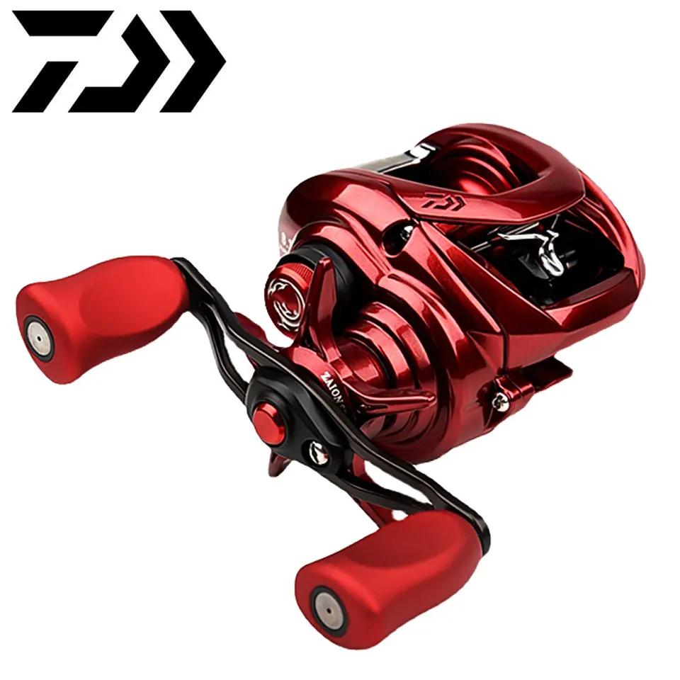 DAIWA Fishing Reel SALAMANDURA Baitcasting Reel 7.1:1/8.1:1 Ratio 5.0KG Power 190g TWS system 7+1BB Aluminum alloy Frame
DAIWA Fishing Reel SALAMANDURA Baitcasting Reel 7.1:1/8.1:1 Ratio 5.0KG Power 190g TWS system 7+1BB Aluminum alloy Frame