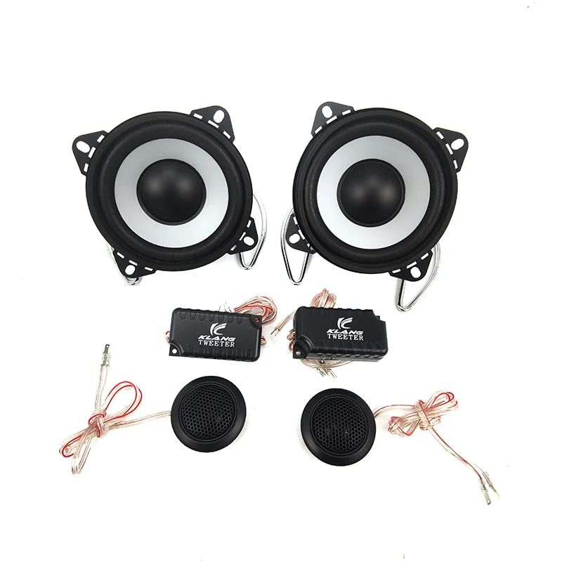 2 Way Components Truck Car Door Tweeter Speakers Full Range RMS 30W 88DB 4 Inch 2-way Car Sound Component Speaker(1Pair speaker)
2 Way Components Truck Car Door Tweeter Speakers Full Range RMS 30W 88DB 4 Inch 2-way Car Sound Component Speaker(1Pair speaker)