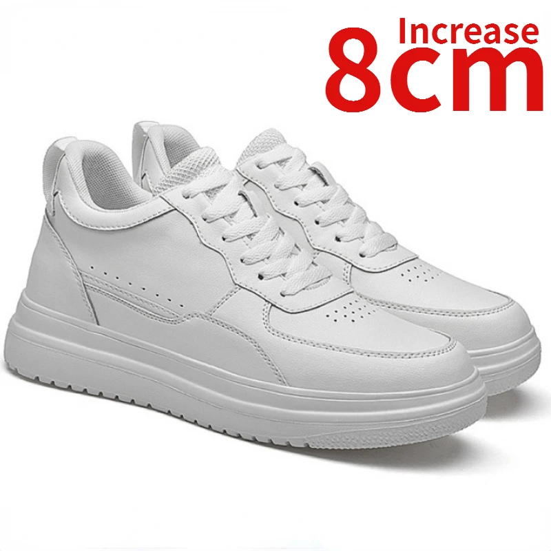 Invisible Height Increased 8cm Board Shoes Men European Trend Fashiona Comfortable Casual White Shoes Elevator Sports Shoes Man
Invisible Height Increased 8cm Board Shoes Men European Trend Fashiona Comfortable Casual White Shoes Elevator Sports Shoes Man