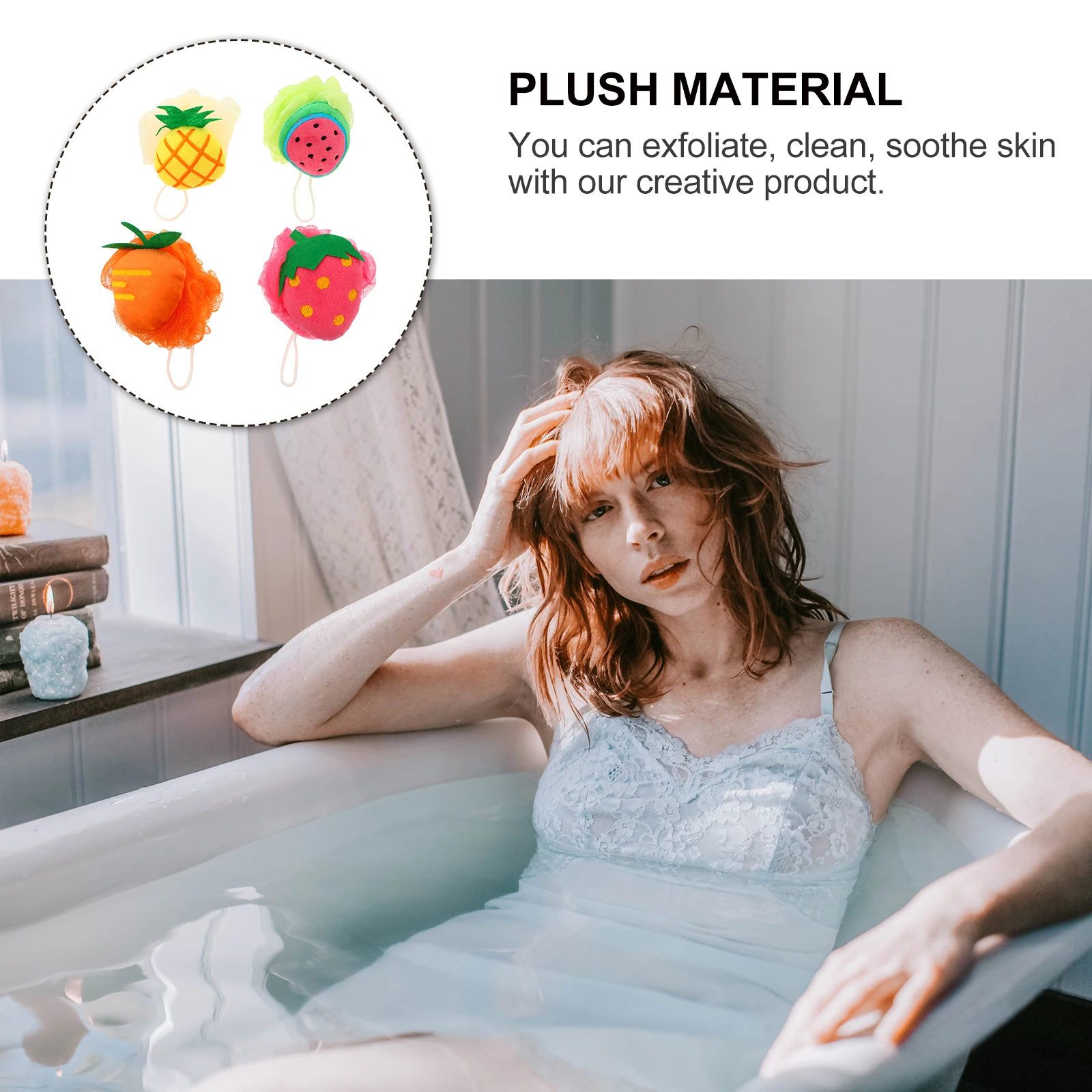 4 Pcs Flowers Baby Scrubber Ball Shower Large Cartoon Kid Lovely
4 Pcs Flowers Baby Scrubber Ball Shower Large Cartoon Kid Lovely