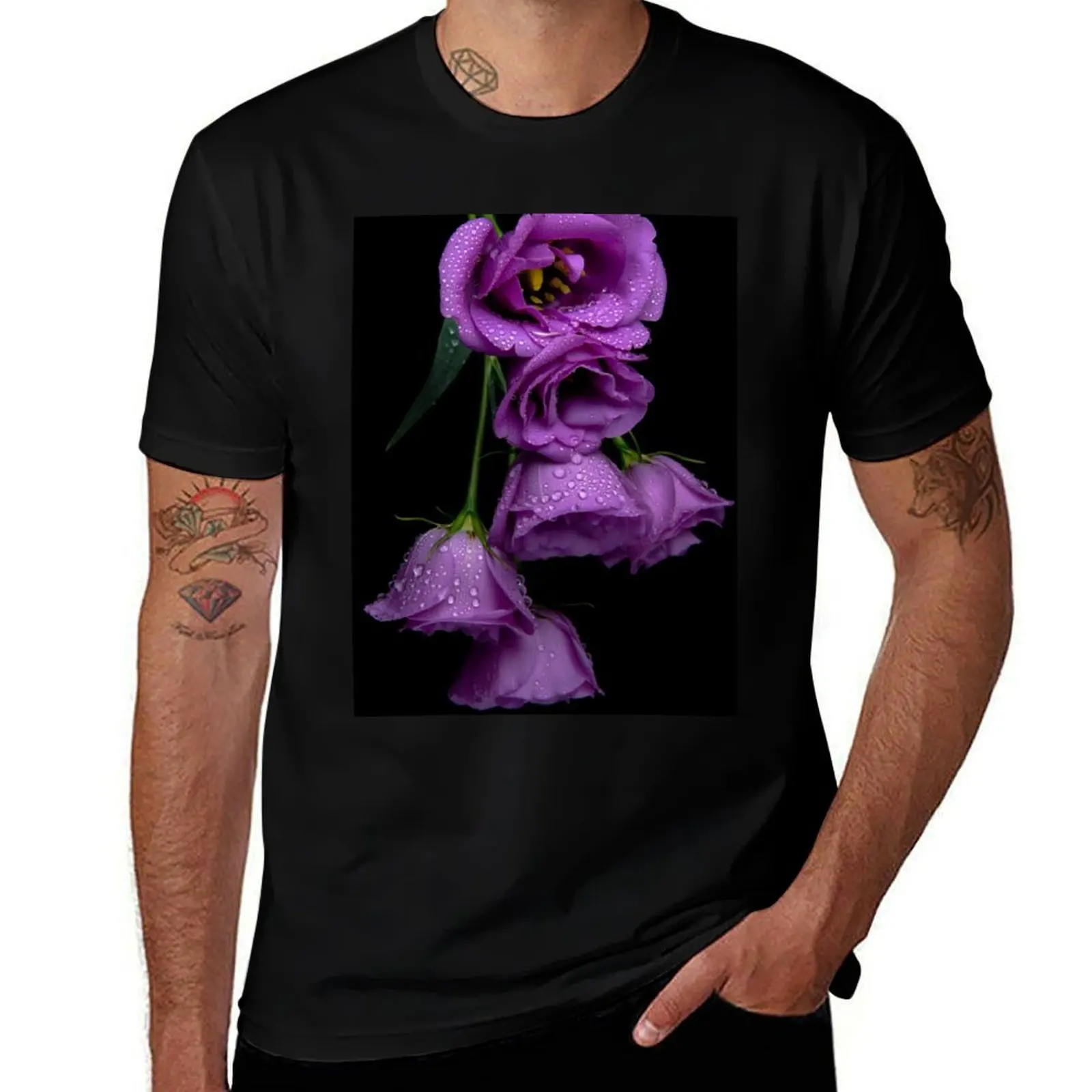 Elegant Purple Lisianthus (Eustoma) Flowers – Delicate Botanical Art Print T-Shirt Anime t-shirt fitted t shirts for men
Elegant Purple Lisianthus (Eustoma) Flowers – Delicate Botanical Art Print T-Shirt Anime t-shirt fitted t shirts for men