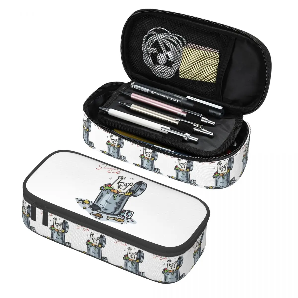 Cartoon Simons Cats Pencil Cases Pencil Pouch Storage Stationery Supplies Large Storage Pen Box Pencil Bag for Kids
Cartoon Simons Cats Pencil Cases Pencil Pouch Storage Stationery Supplies Large Storage Pen Box Pencil Bag for Kids