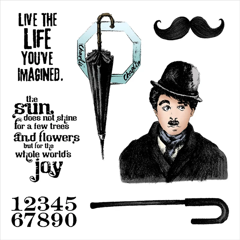 Mime Master Chaplin Cutting Dies Clear Stamp Set DIY Scrapbooking Stencil Decor Metal Dies Stamps For Cards Funny Joy
Mime Master Chaplin Cutting Dies Clear Stamp Set DIY Scrapbooking Stencil Decor Metal Dies Stamps For Cards Funny Joy