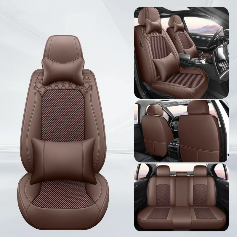 Universal Car Seat Covers For Honda Fit Civic City CRV Jazz Accord 7 8 Vezel BMW E90 E39 F11 F10 Auto Accesorios Breathable
Universal Car Seat Covers For Honda Fit Civic City CRV Jazz Accord 7 8 Vezel BMW E90 E39 F11 F10 Auto Accesorios Breathable