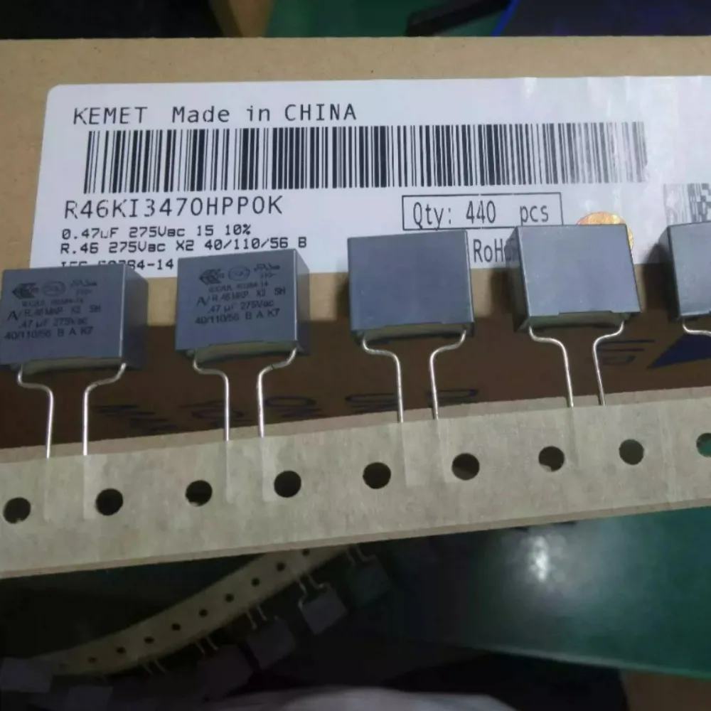 10pcs/lot AV 0.47uf 275VAC 470nf u47 474 Brand New 15mm Film Capacitor R46KI3470HPP0K
10pcs/lot AV 0.47uf 275VAC 470nf u47 474 Brand New 15mm Film Capacitor R46KI3470HPP0K
