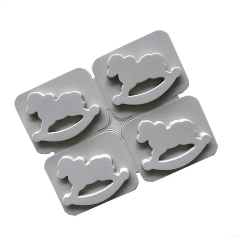 97BA Rocking Horse Molds Handmade Soap Bar Craft Kitchen Baking Fond Family Home 
97BA Rocking Horse Molds Handmade Soap Bar Craft Kitchen Baking Fond Family Home