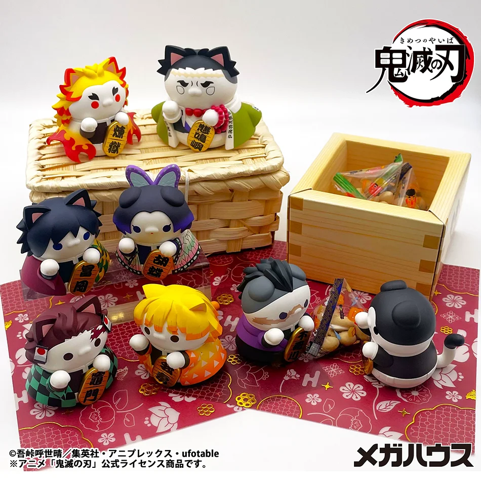 Anime Demon Slayer Kimetsu no Yaiba Figure Maneki-neko Series Blind Box Action Figure Cute Model Toys Surprise Gifts
Anime Demon Slayer Kimetsu no Yaiba Figure Maneki-neko Series Blind Box Action Figure Cute Model Toys Surprise Gifts