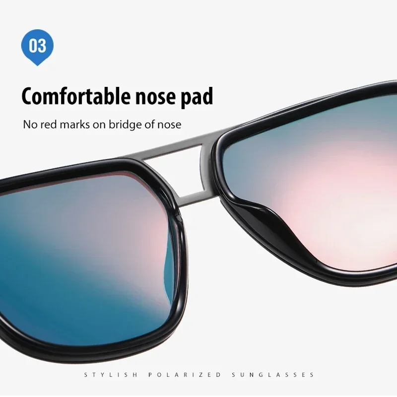 XUKA High Quality Myopia Photochromic UV400 Driving Punk Prescription Glasses Sunglasses Polarized Men Women-0.50 to -6.0
XUKA High Quality Myopia Photochromic UV400 Driving Punk Prescription Glasses Sunglasses Polarized Men Women-0.50 to -6.0